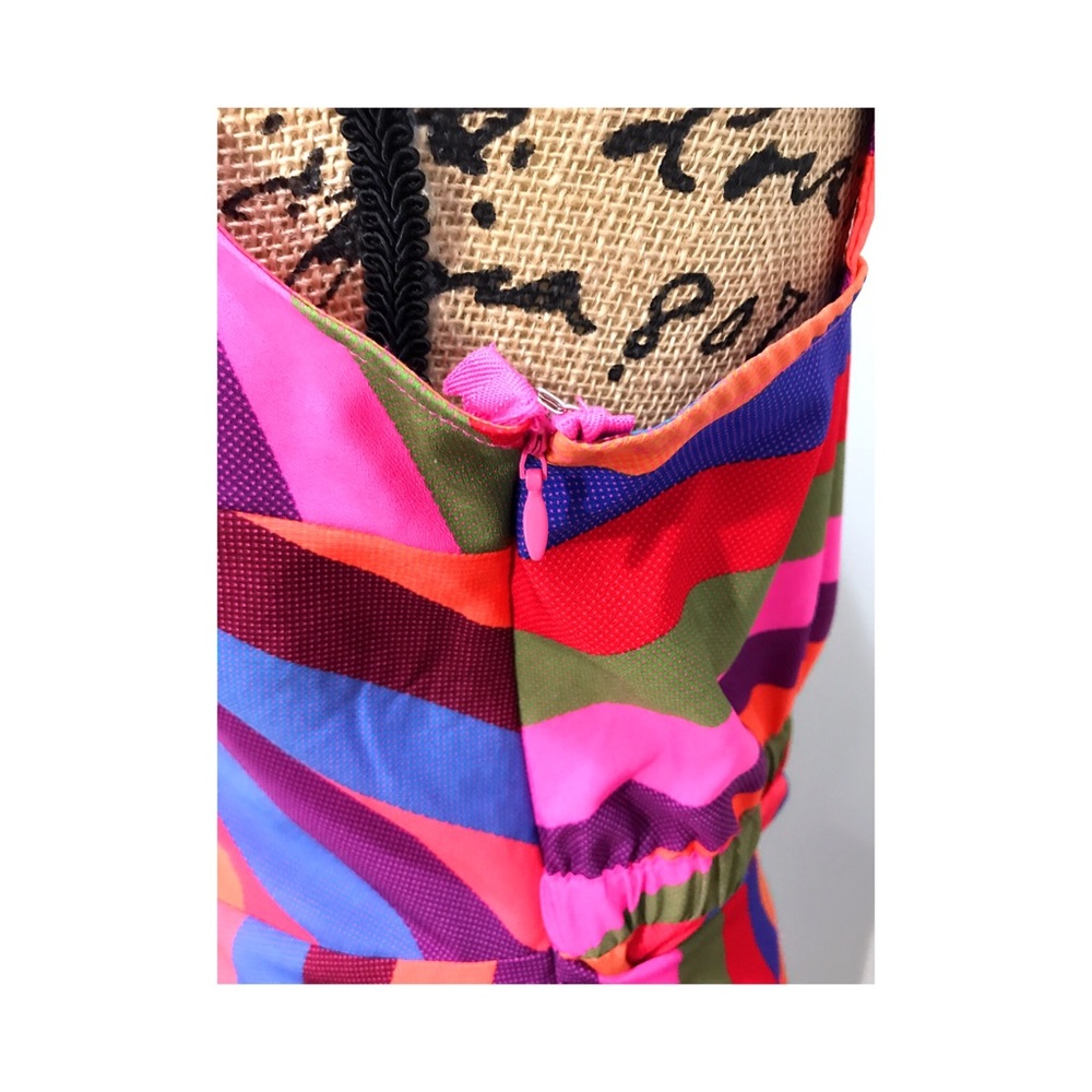❌SOLD❌A New Day Multi Colored Striped Dress Sash - Picture 6 of 7